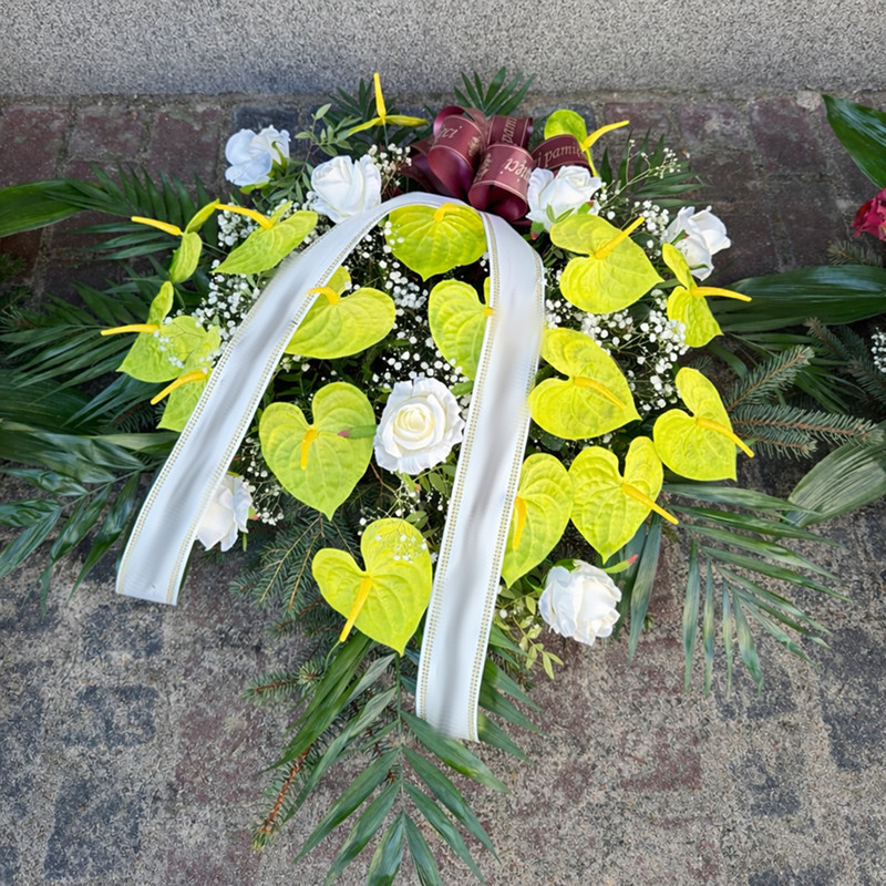 Wieniec przygotowany przez Zakład pogrzebowy Robert Czepnik