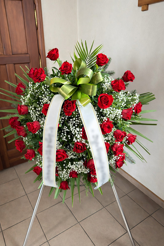 Wieniec przygotowany przez Zakład pogrzebowy Robert Czepnik