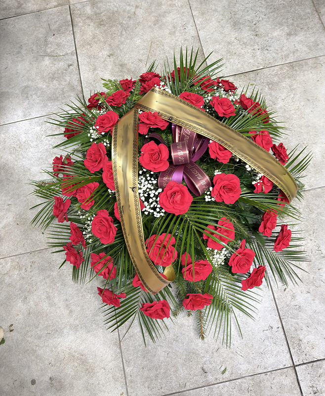 Wieniec przygotowany przez Zakład pogrzebowy Robert Czepnik